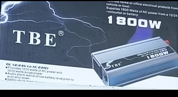 اینورتر مبدل برق خودرو 1800وات TBE