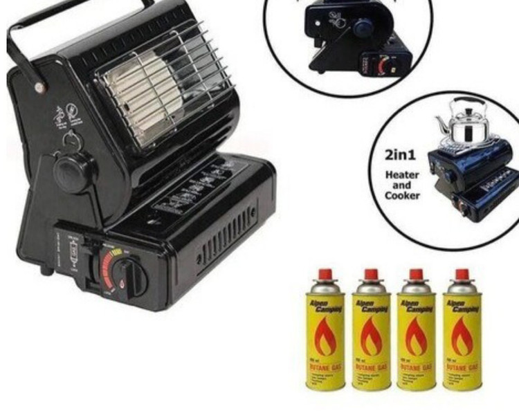 بخاری گازی دو حالته Portable Gas Heater