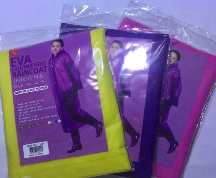 پانچو بارانی مدل EVA