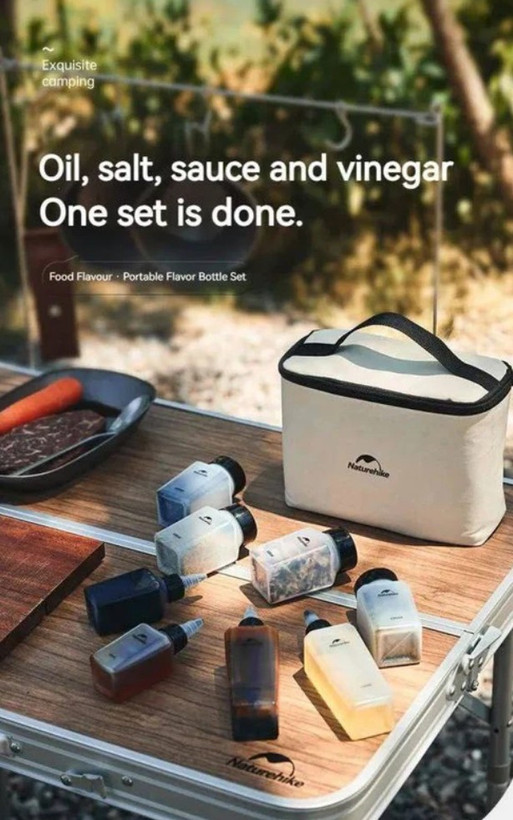 جا ادویه کمپینگ 8 عددی نیچرهایک