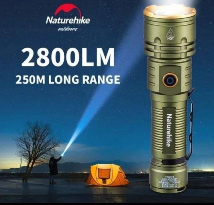 چراغ قوه جیبی نیچرهایک 1000 لومن مدل CNK2300011