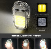فندک شارژی COB Fiashlight-190