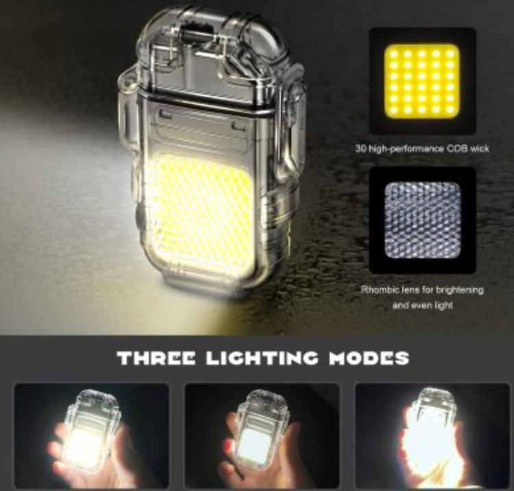 فندک شارژی COB Fiashlight-190