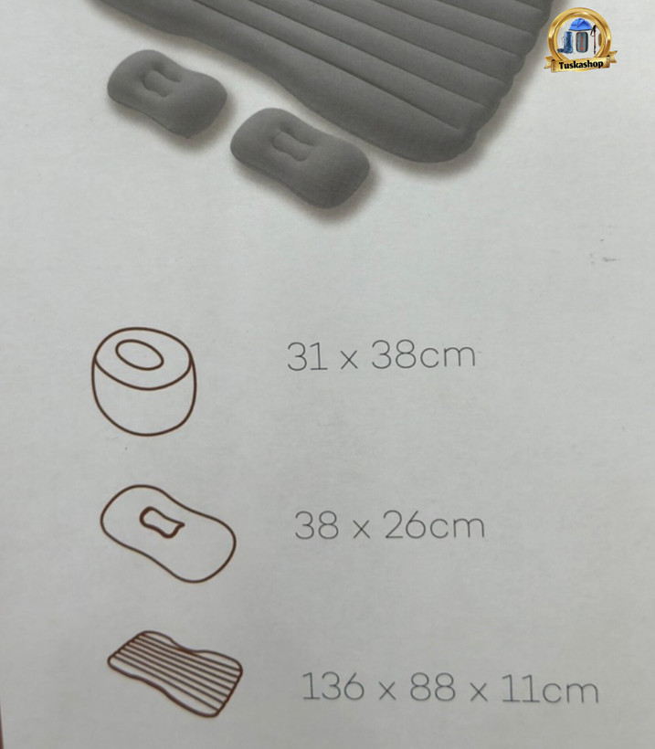 تشک بادی خودرو برند کوئیز QUEES-CAR AIR BED B03