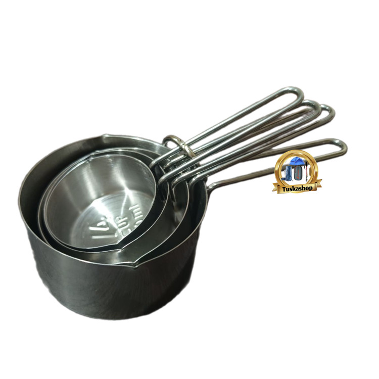 ست پیمانه استیل زد زنگ CUP