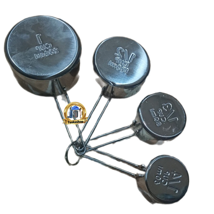 ست پیمانه استیل زد زنگ CUP