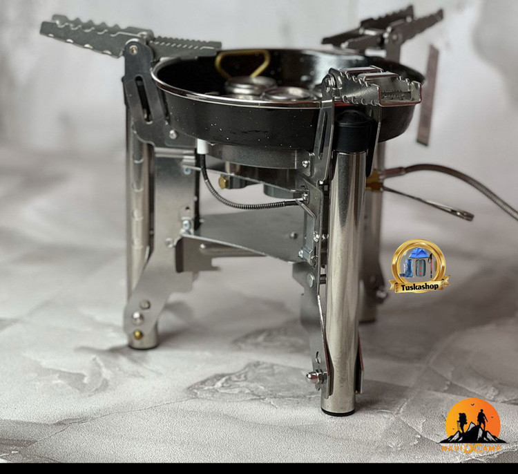 اجاق گاز شلنگ دار 5 شعله پایه دار BRS -69A