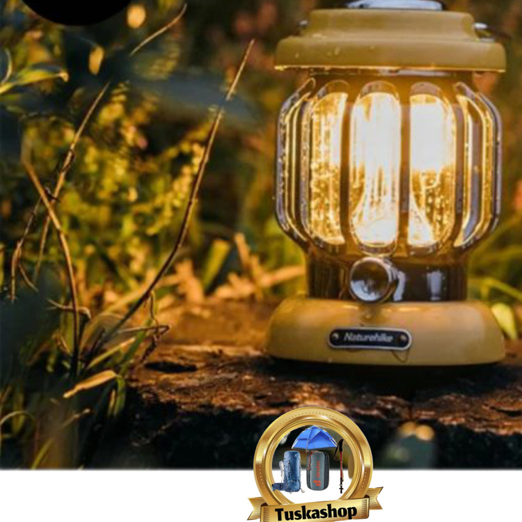چراغ شارژی فانوسی نیچرهایک مدل NH21ZM008 پاور بانک دار