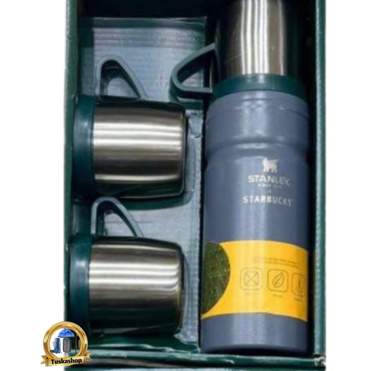 فلاسک استنلی 2 لیوانی Stanley Starbucks کد7763/9
