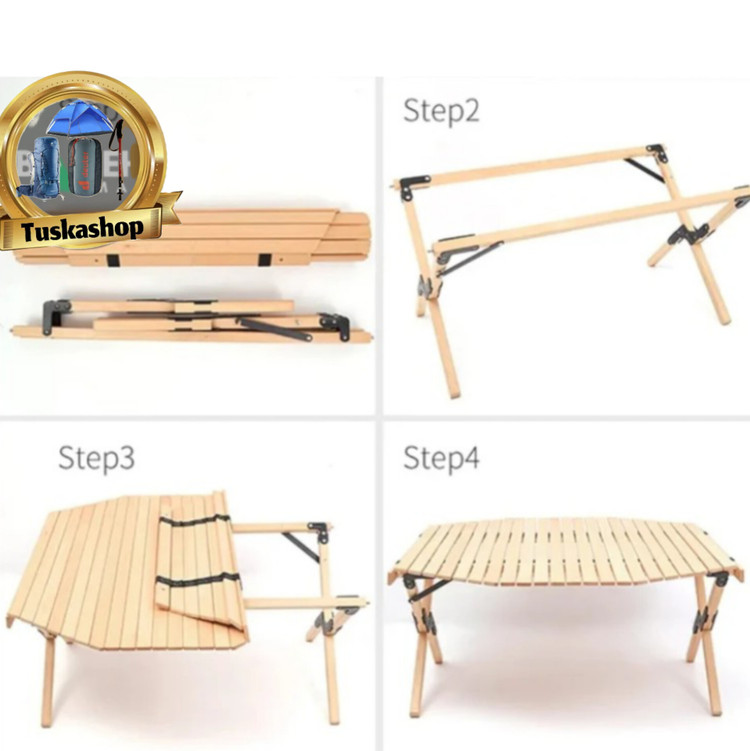 میز چوبی تاشو نیچرهایک مدل NH21JU002