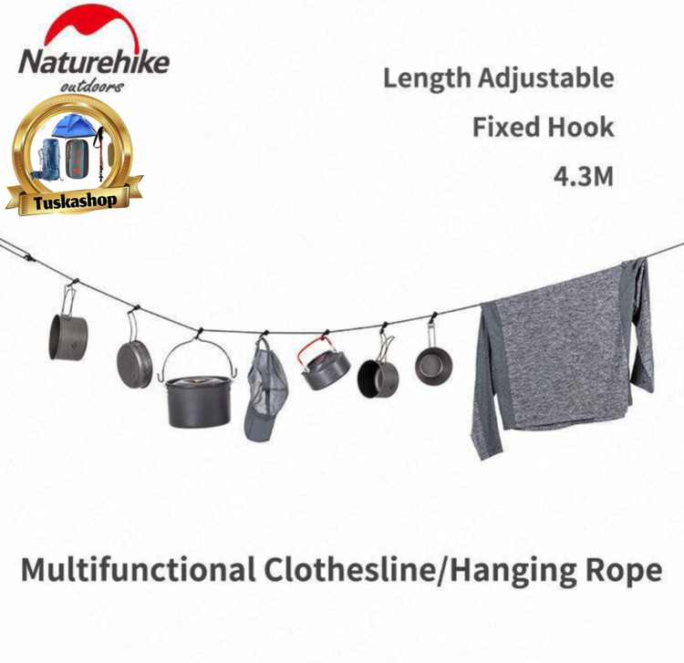 طناب آویز سایبان نیچرهایک مدل NH19PJ040