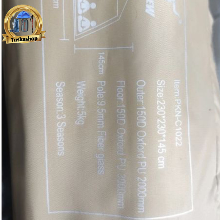 چادر مسافرتی 8 نفره اتوماتیک کله گاوی مدل PKN-1022 اورجینال