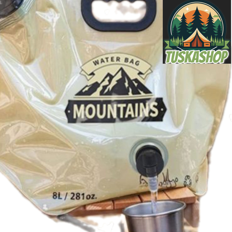گالن آب تاشوی 8 لیتری Mountain مدل BL0084