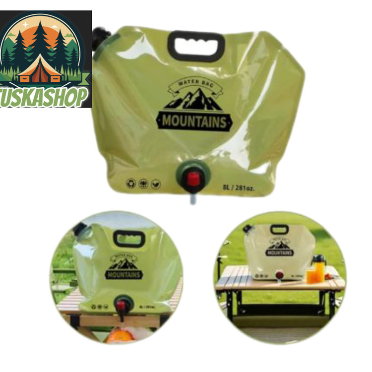 گالن آب تاشوی 8 لیتری Mountain مدل BL0084