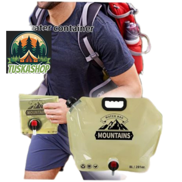 گالن آب تاشوی 8 لیتری Mountain مدل BL0084