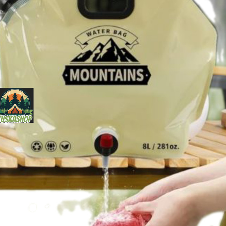 گالن آب تاشوی 8 لیتری Mountain مدل BL0084