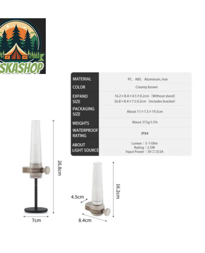 چراغ Candlelight نیچرهایک مدل CNK2300DQ014