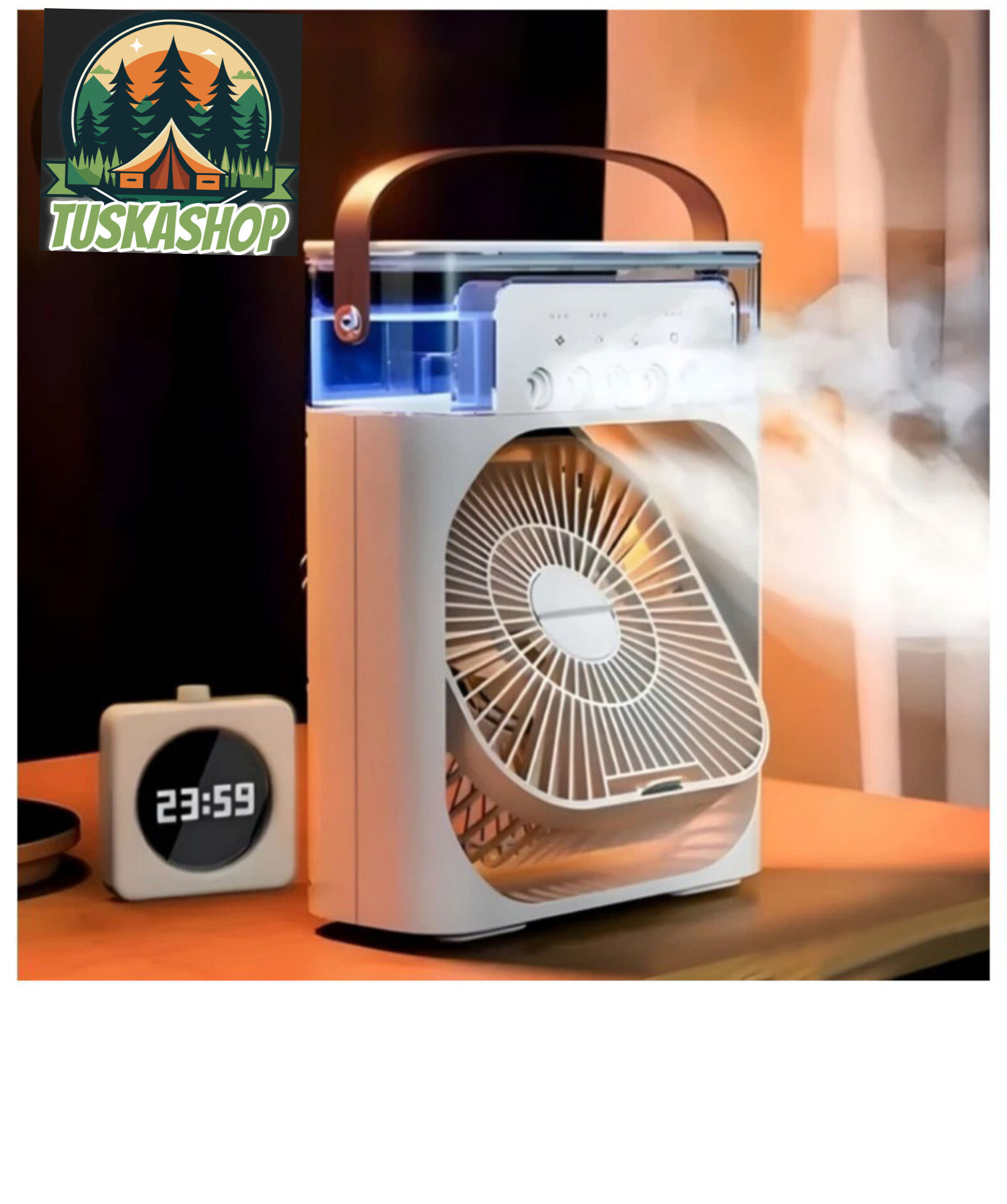 پنکه رومیزی مه پاش مدل Air Cooler Fan