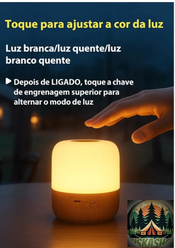 چراغ کمپ یا رومیزی مینی 360 LEDدرجه