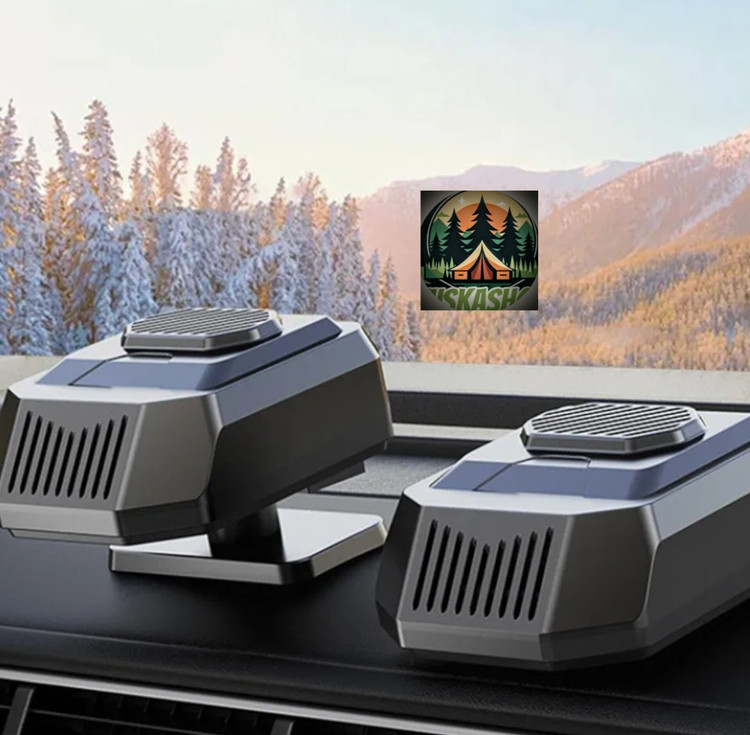 بخاری فندکی خودرو قابل حمل یخ زدایی 12 ولت 200 وات مدل GB-8003