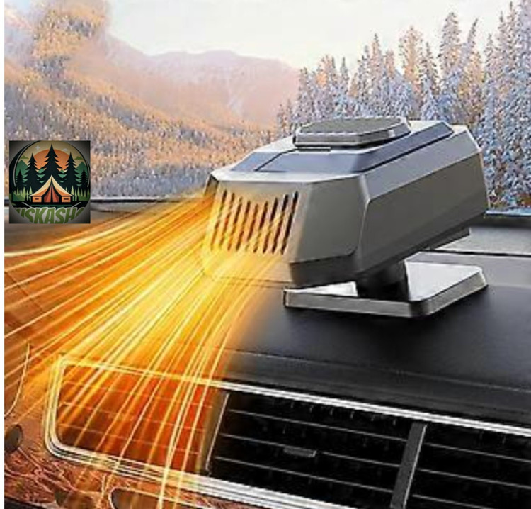 بخاری فندکی خودرو قابل حمل یخ زدایی 12 ولت 200 وات مدل GB-8003