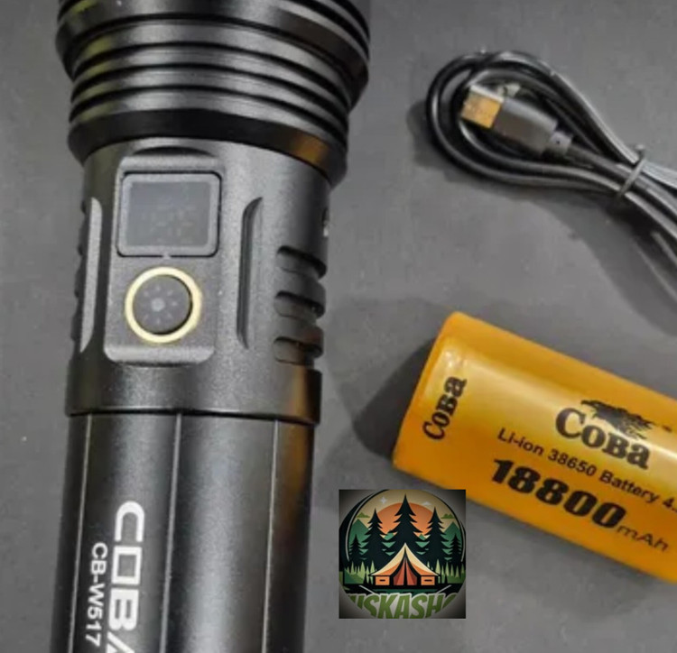 چراغ قوه LED فوقالعاده قوی 2000 COBA CB-W517