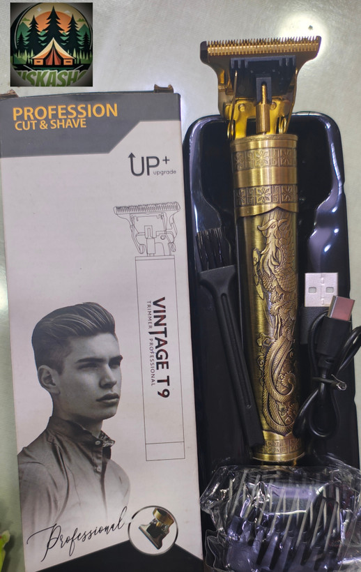 ریش تراش وخط زن سلطنتی وینتیج Vintage T9 طرح اژدها