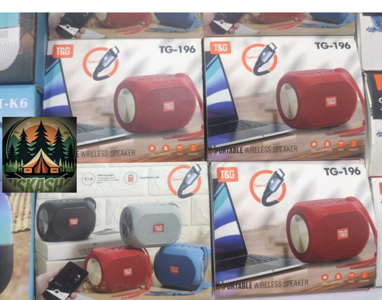 مینی اسپیکر بلوتوثی قابل حمل T&G مدل TG- 196
