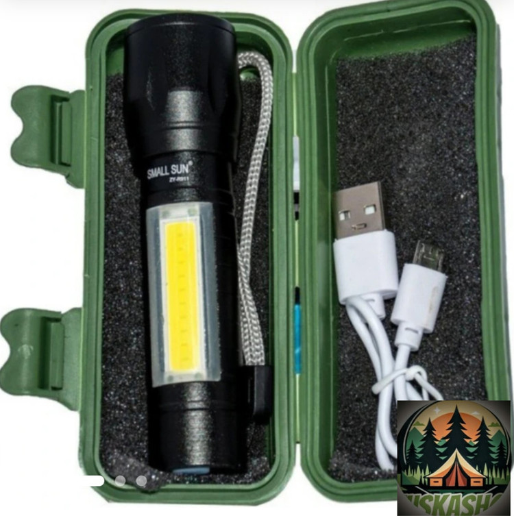 چراغ قوه اسمال سان مدل ZY-R911 نوع دستی با نور مهتابی