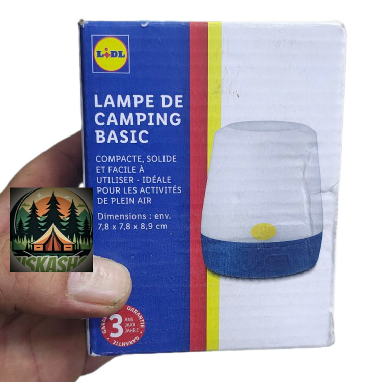 چراغ فانوسی کمپینگ باطری خور لیدل LIDL