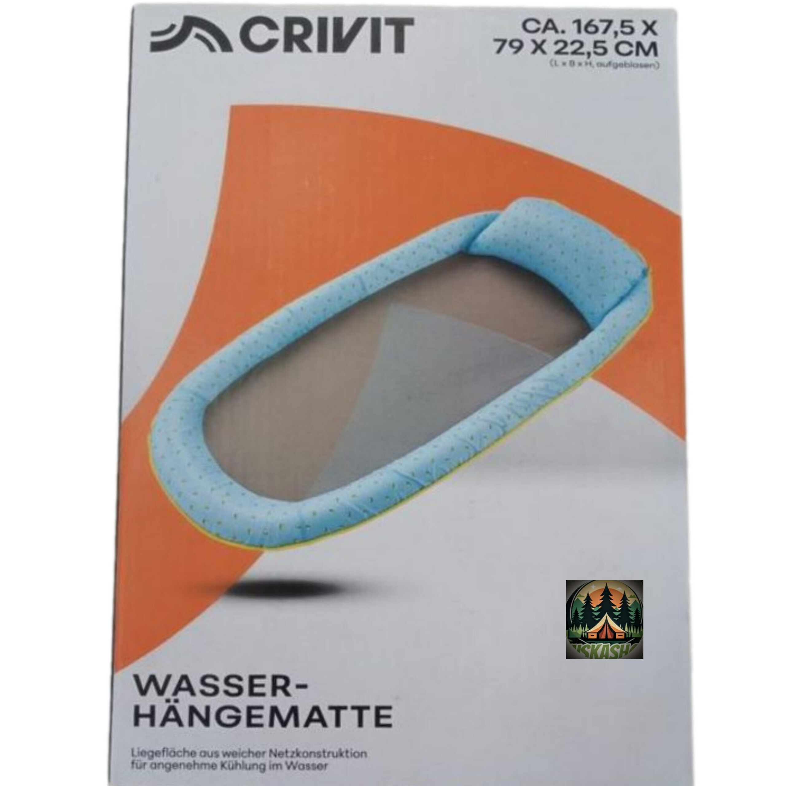 تخت بادی روی آب کریوت  CRIVIT